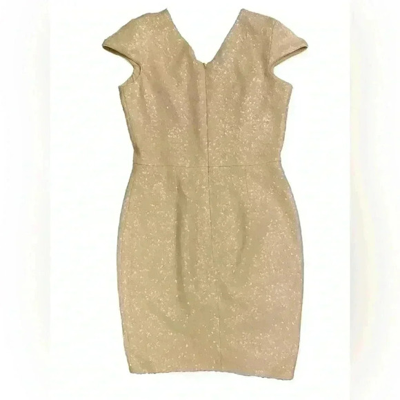 Dress The Population Zoe Sequin V Neck Size Medium - Picture 7 of 8
